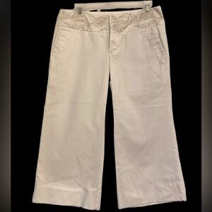 Tommy Hilfiger White Capris Casual Chic